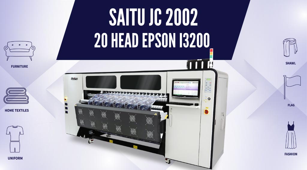 SAITU JC 2002 Textile Digital Printing Machine