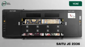 AIT tekstil baskı makinesi — yüksek çözünürlüklü dijital baskı ve üstün renk doğruluğu sağlayan profesyonel üretim çözümü.