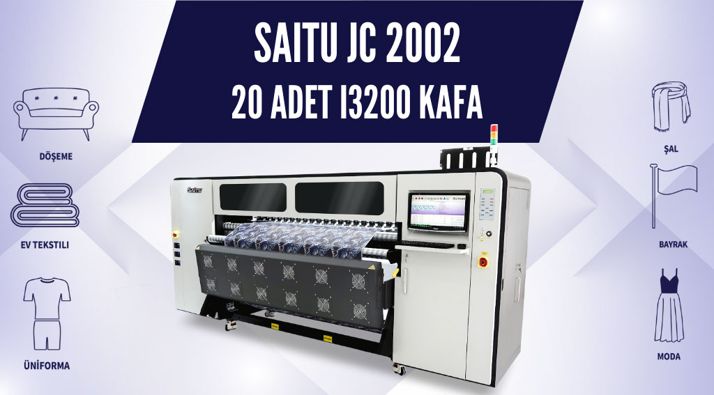 Dijital Baskı Makinesi – SAITU JC 2002