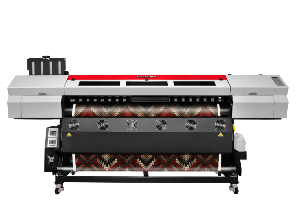 Saitu tekstil baskı makinesi — dijital tekstil üretiminde yüksek hız, kararlı renk geçişleri ve profesyonel baskı kalitesi sunan endüstriyel sistem.