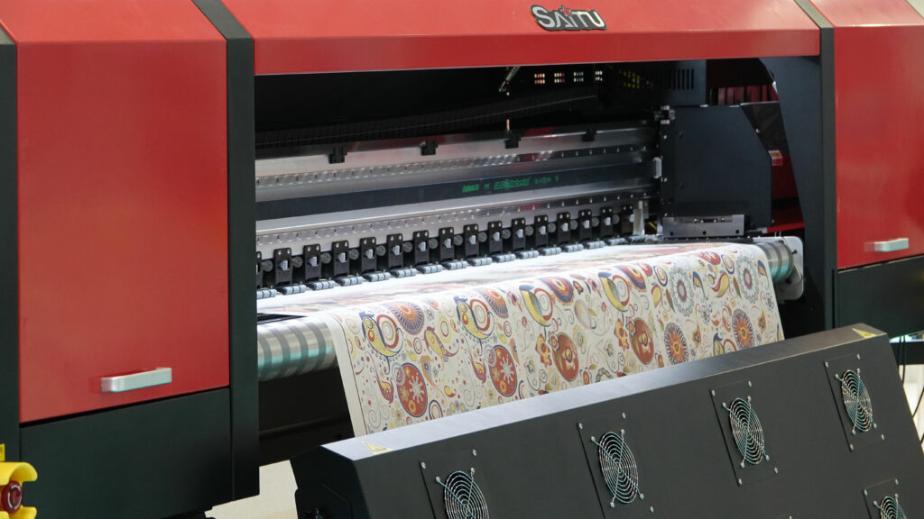 tekstil baskı makinesi ile yüksek kaliteli baskılar